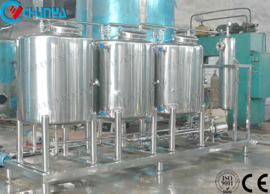 Stainless Steel Polished Storage Liquid Movable Tank