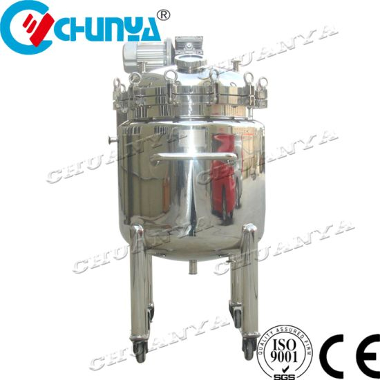 Industrial Food Grade Stainless Steel Movable Mixing Tank