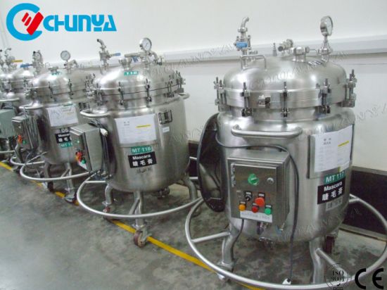 Liquid mixing equipment Stainless Steel Water Mobile Storage Tank